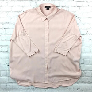 Metaphor Pink Oversized Button Up Size L